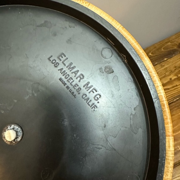 Vintage Elmar Mfg. Insulated Ice Bucket Basket Weave Design 1970's Made in USA - Picture 4 of 8